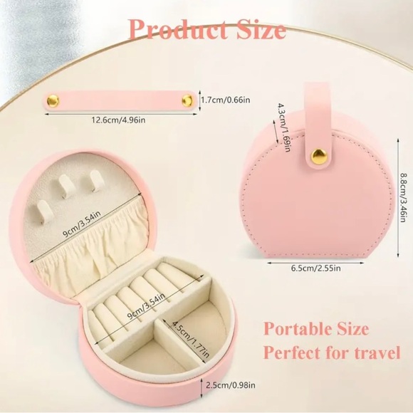 PICK  ONE 🌸Jewelry Box Portable Storage Organizer Zipper PortableTravel … - Picture 8 of 9